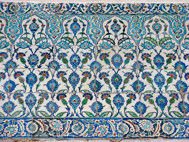 Изразцы Голубая мечеть