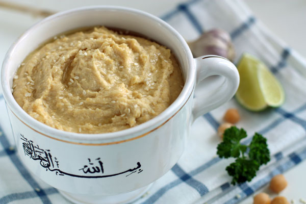 Хумус: гороховое пюре со специями рецепт