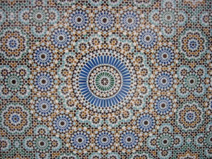 Мозаика соборной мечети в Париже