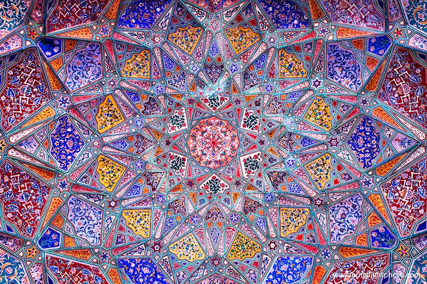 Орнамент мечеть Вазир Хана