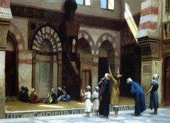 Жан-Леон Жером (1824-1904). Молитва в мечети Каид-Бей в Каире